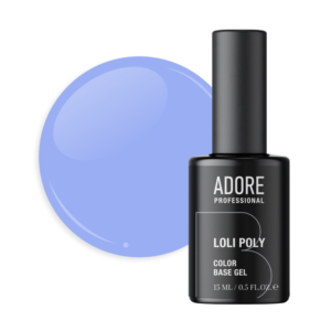 ADORE Loli Poly Base - Цветна база 15мл № 14 – лилава