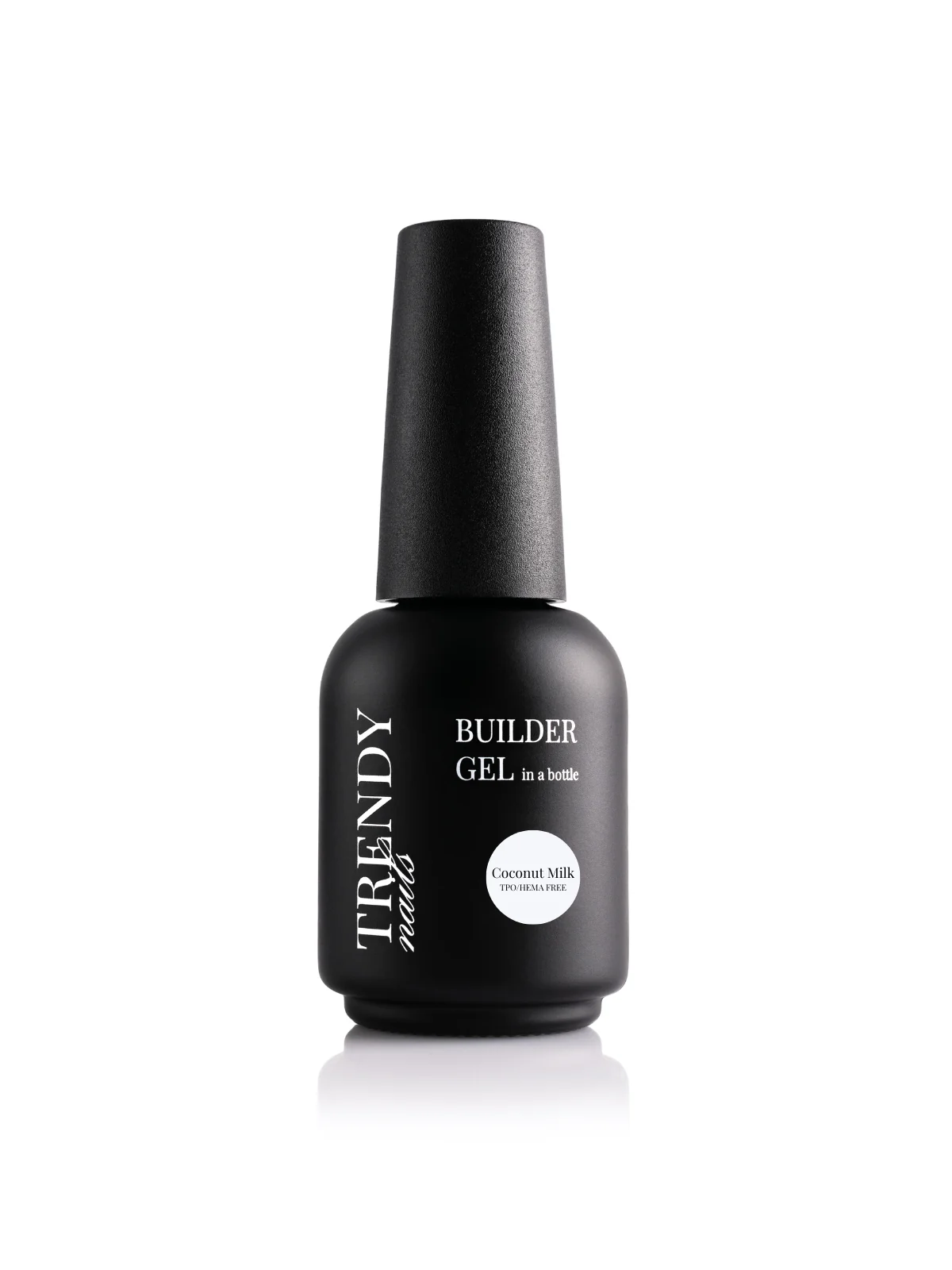 TrendyNails Builder Gel-Гел в бутилка Coconut milk 15мл/30мл - Image 3