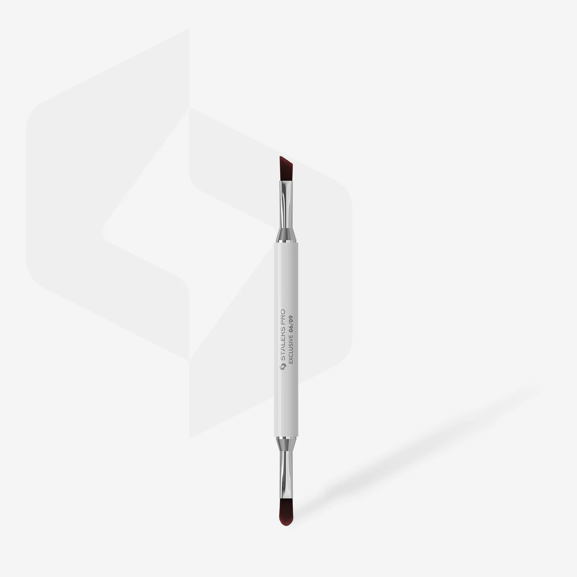 STALEKS EXCLUSIVE 06/09 Двустранна четка за гел 11 мм / за гел 9 мм - Image 4