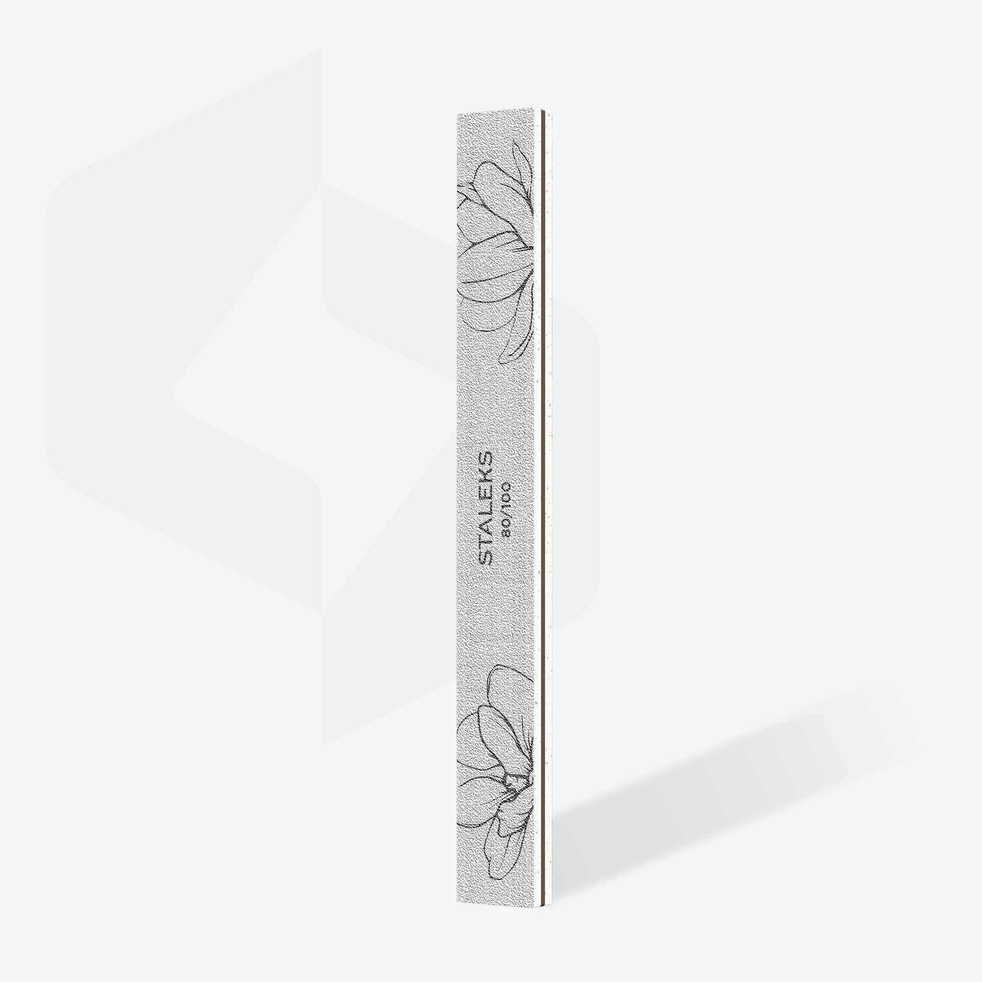 STALEKS EXPERT 20 Права минерална пила за нокти, 100/100 грит (25 бр.) - Image 2