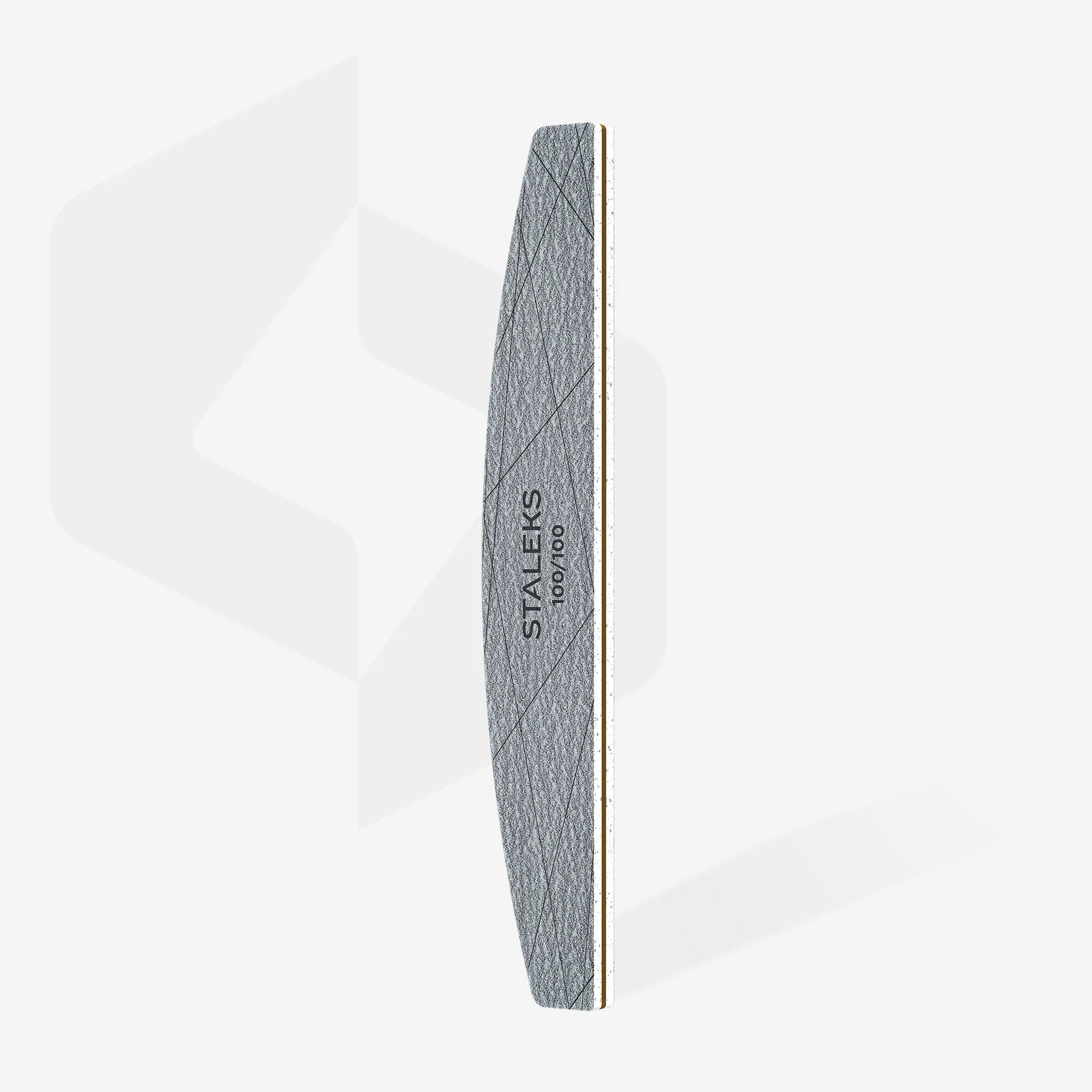 Минерална пила STALEKS SMART 40 с форма на полумесец, 100/100 grit (25 бр.) - Image 2