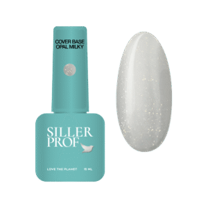 Siller Base Opal Milk-млечнобяла с частици-8мл/15мл