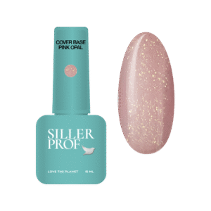 Siller Base Opal Pink-розова с частици-8мл/15мл
