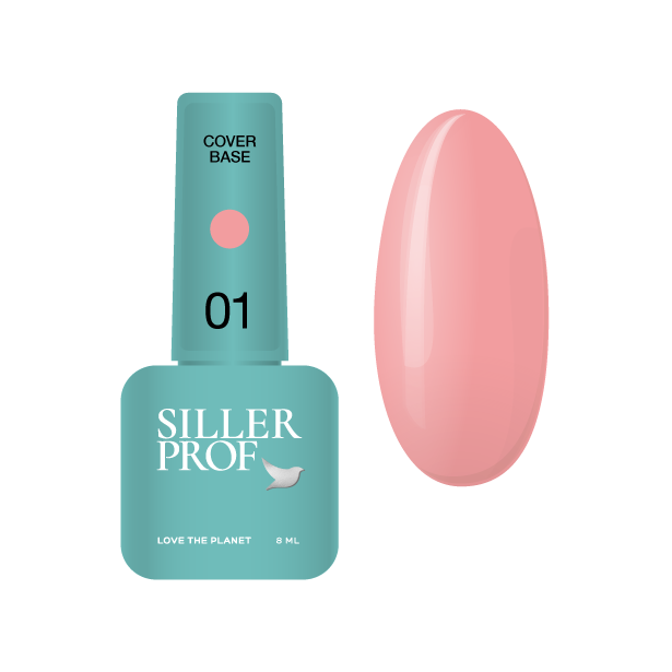 Siller Cover Base-Цветна база 8мл №1 - Image 2