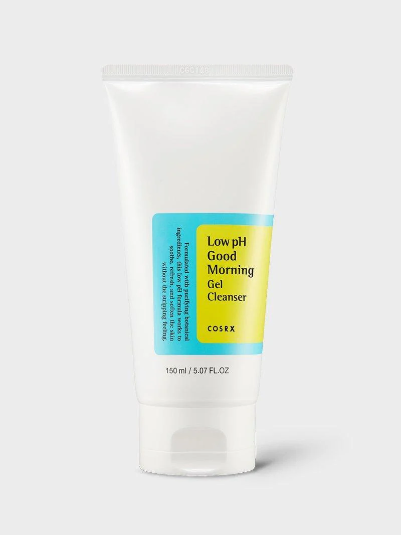Корейска козметика - COSRX Low pH Good Morning Gel Cleanser - Почистващ Гел за Лице с Ниско pH 150 ml