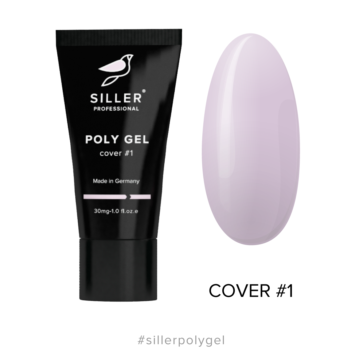 Siller Poly Gel Cover 1-розов-30мл