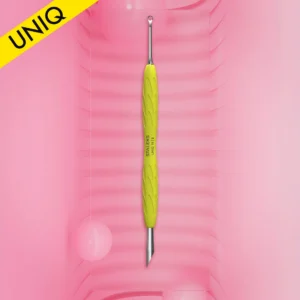 Маникюрен избутвач Gummy със силиконова дръжка UNIQ 11 TYPE 1