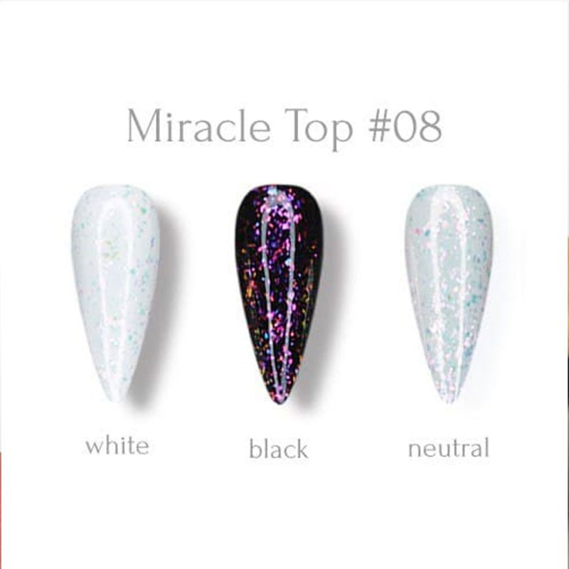ADORE Miracle Top-топ с частици-№01, 8 мл