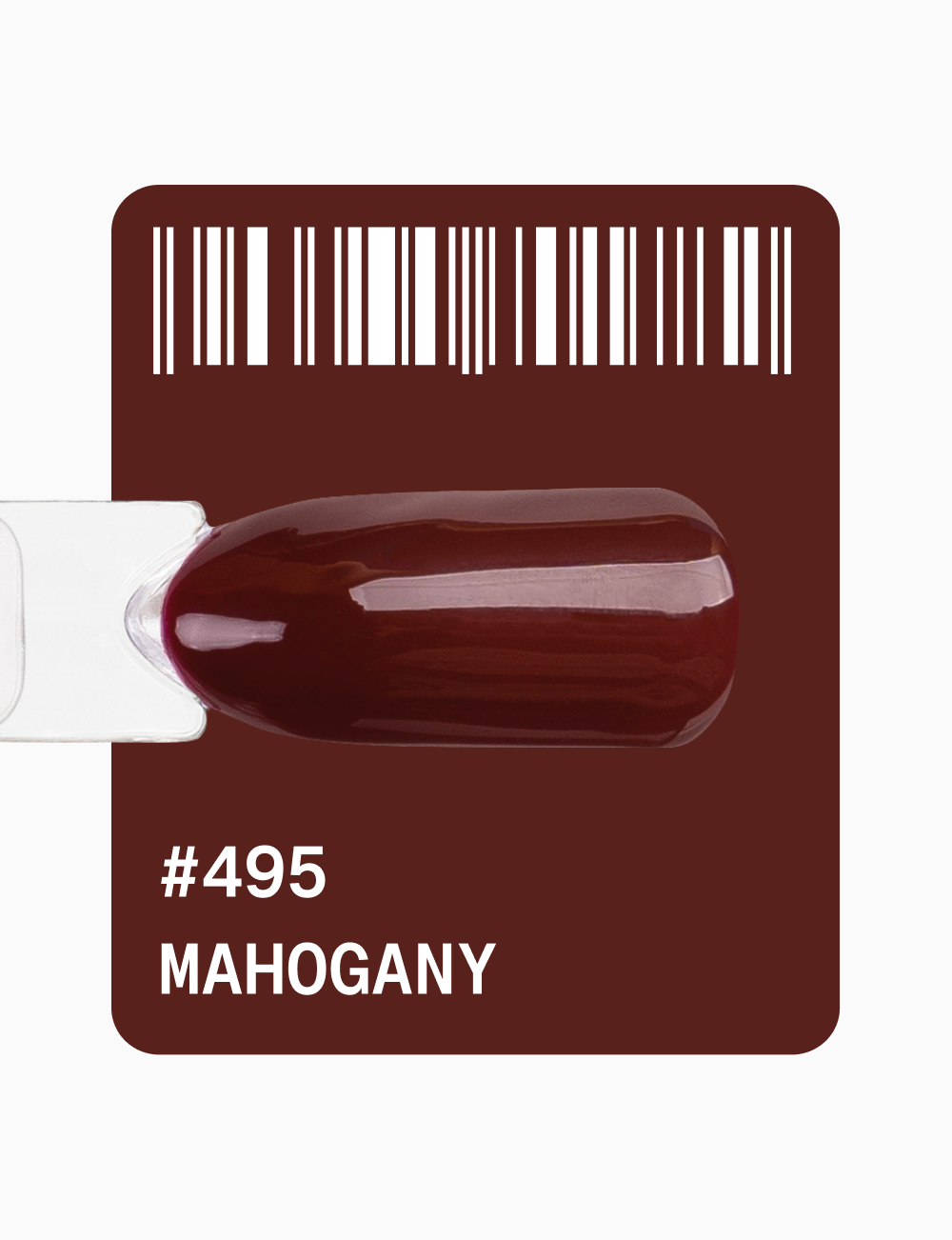 ADORE Gel polish 8ml №495-mahogany - Image 2