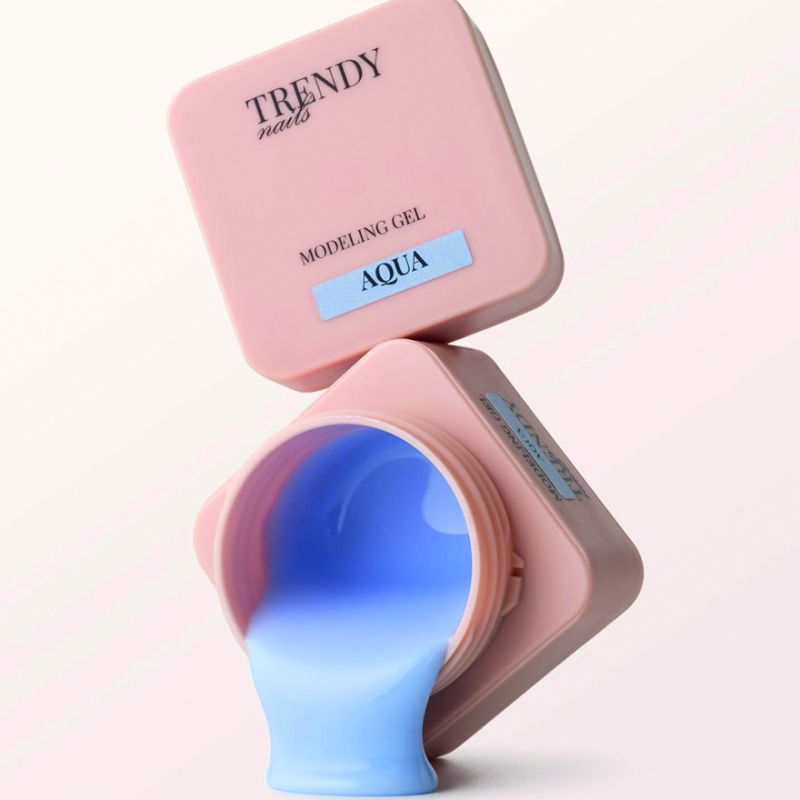 Trendy Modeling Gel- гел за изграждане Aqua 15мл - Image 2