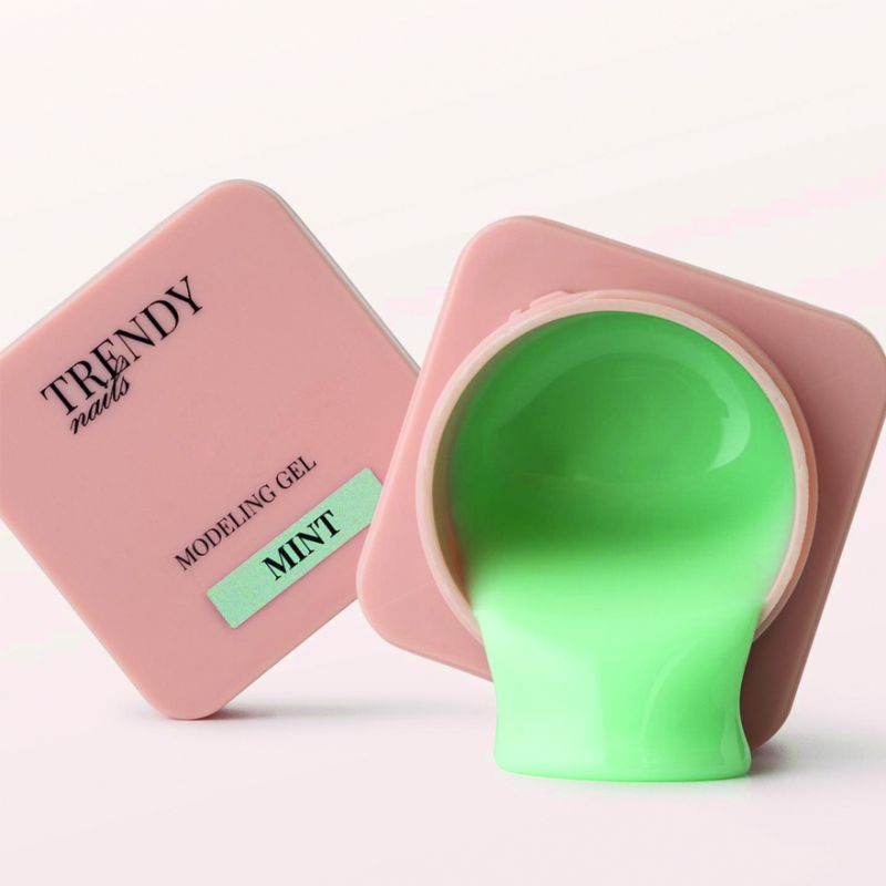 Trendy Modeling Gel- гел за изграждане Mint 15мл - Image 2
