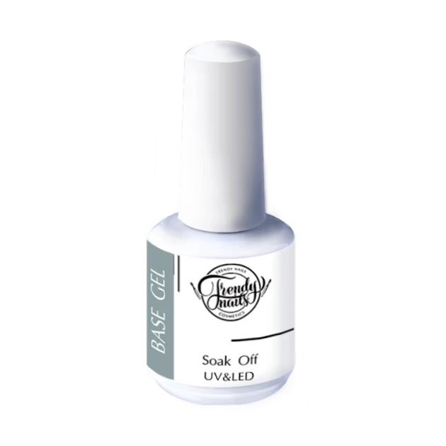 Trendy Nails Base Gel - Прозрачна База 15 мл
