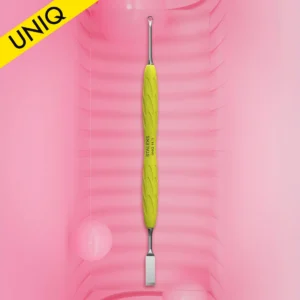 Маникюрен избутвач Gummy със силиконова дръжка UNIQ 11 TYPE 1