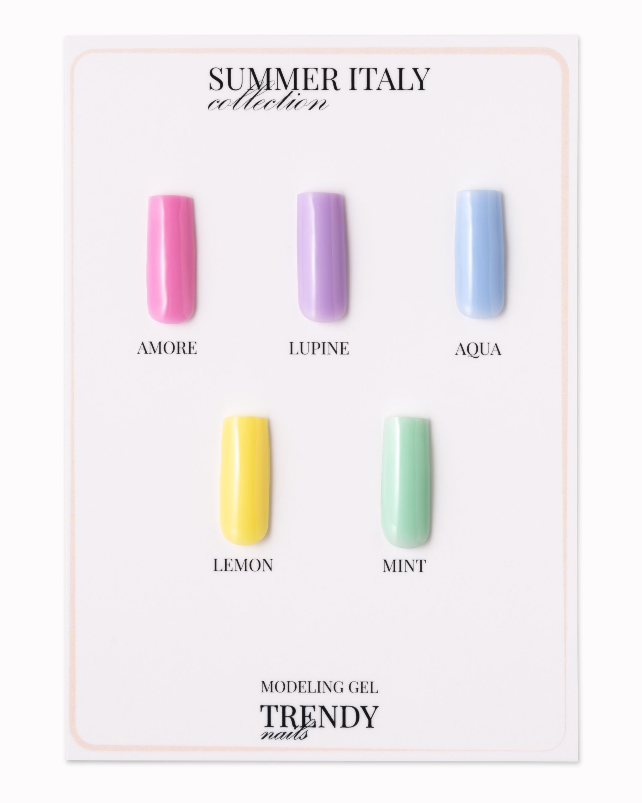 Trendy Modeling Gel- гел за изграждане Aqua 15мл - Image 5