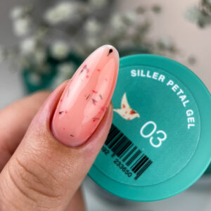 Siller Petal Gel 03 - Гел за изграждане с цветя 15мл