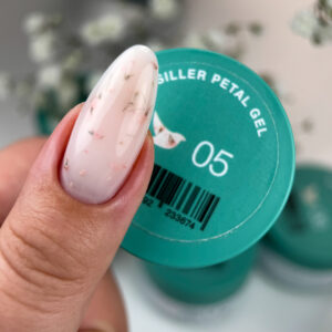 Siller Petal Gel 05 - Гел за изграждане с цветя 15мл