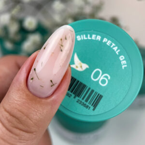Siller Petal Gel 06 - Гел за изграждане с цветя 15мл