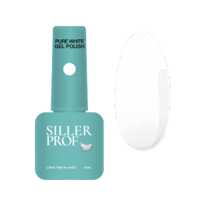 Siller Pure White - плътен бял гел лак 8 мл