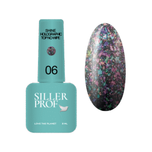 Siller Shine Holografic Top-Холографски топ № 2, 8 мл