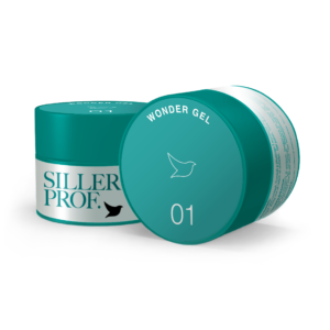 Siller Wonder Gel -01-Прозрачен-30мл-Гел за изграждане