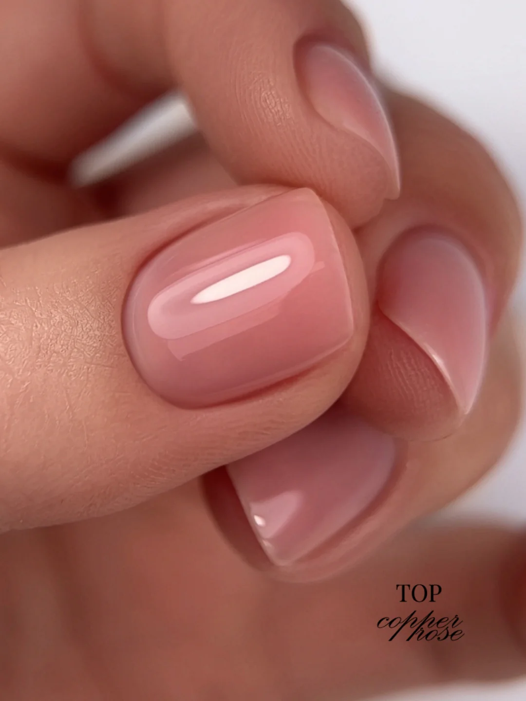 Trendynails Top Copper Rose-Топ медено розов -10мл/15мл