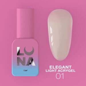 Luna Elegant Light Acrygel - Tечен акригел 01 -13мл