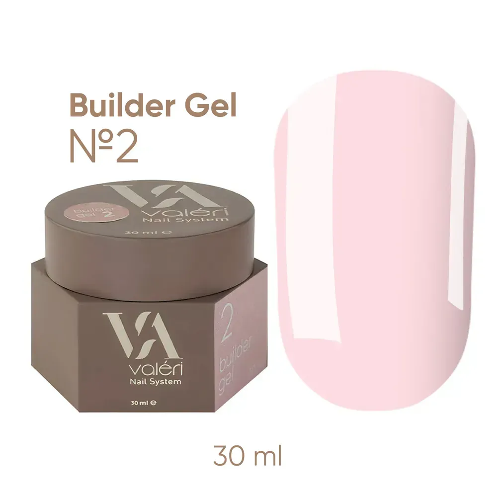 Valeri Builder Gel-Изграждащ гел №2-15мл/30мл - Image 3