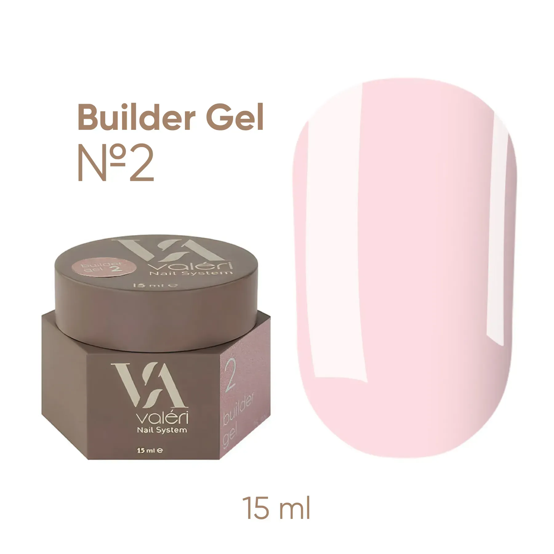 Valeri Builder Gel-Изграждащ гел №1-15мл/30мл