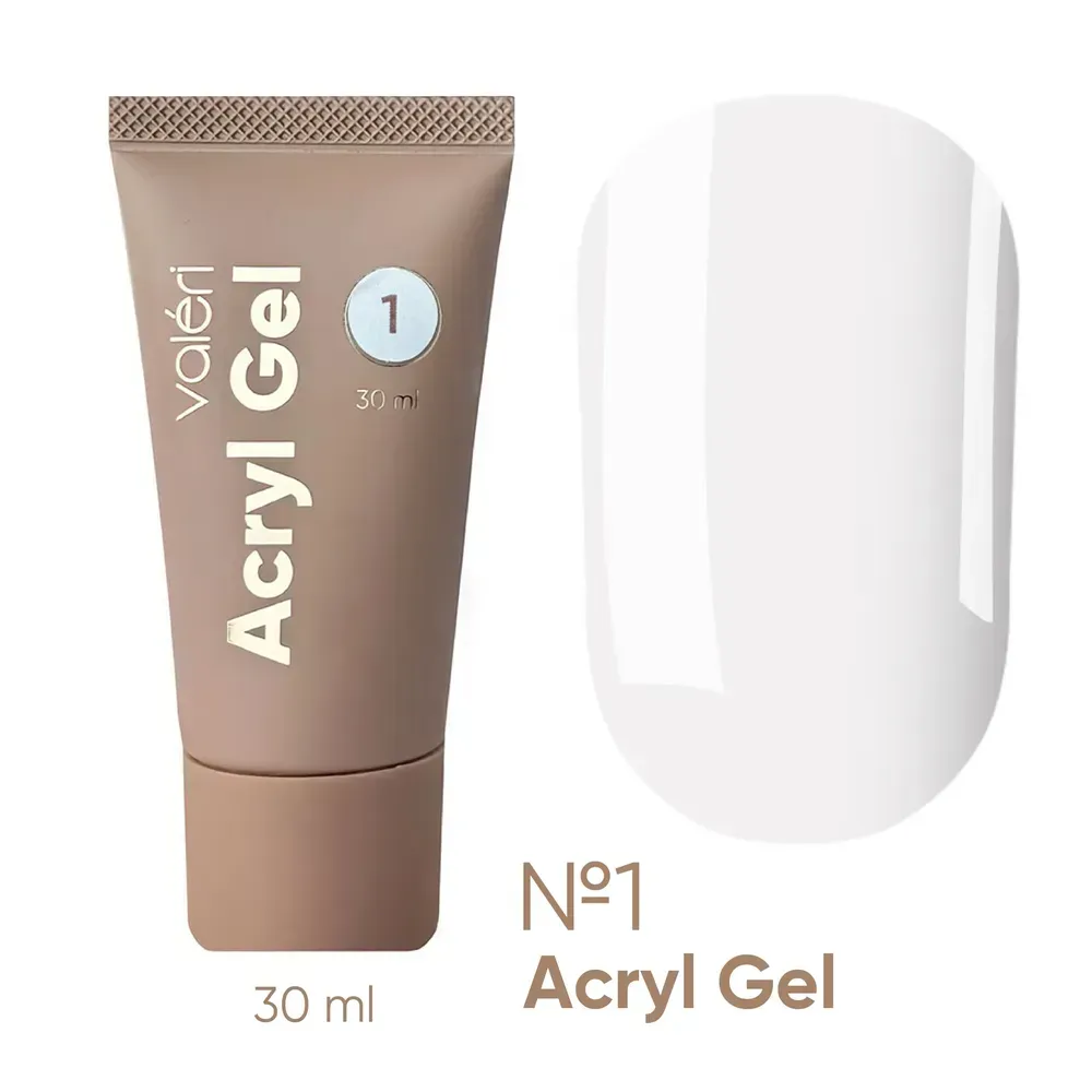 Valeri Acryl Gel- Акрил гел №1-15мл/30мл - Image 2