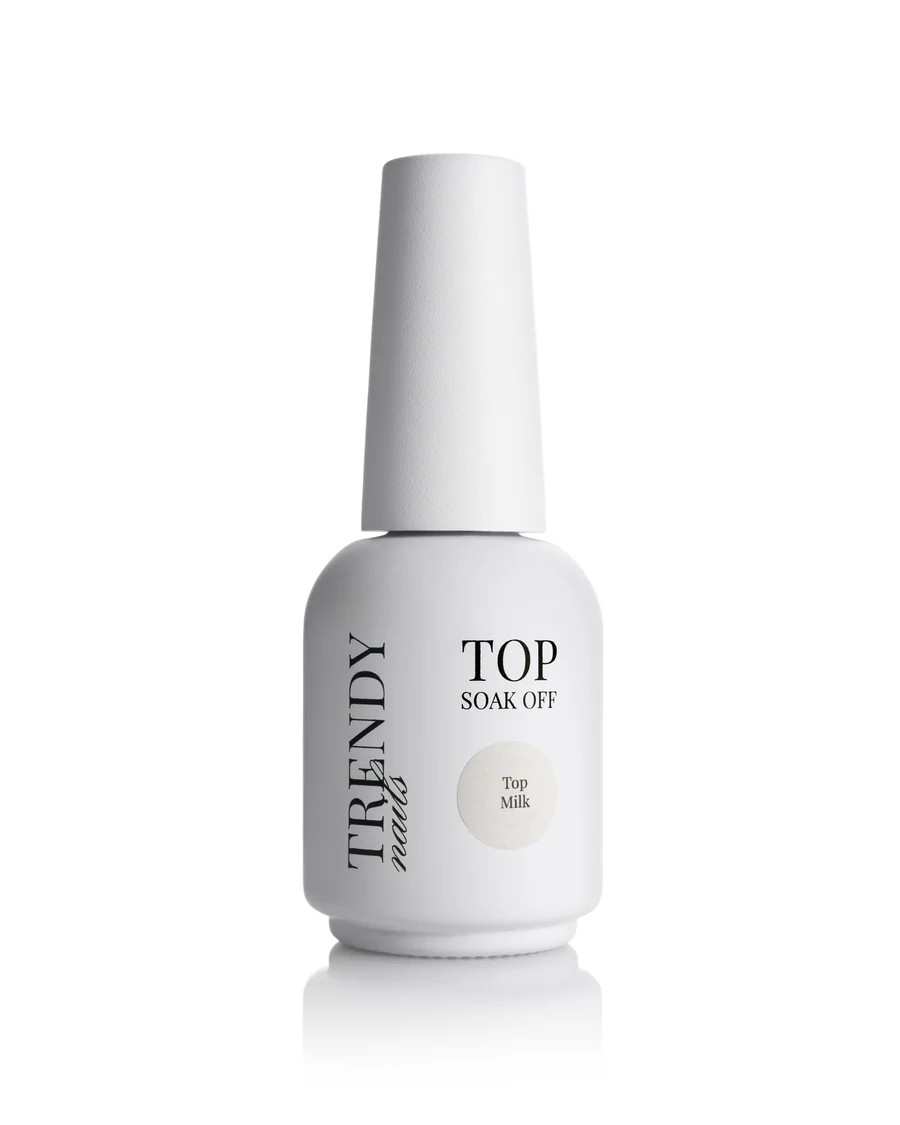Trendynails Top Milk-Топ млечнобял -10мл/15мл