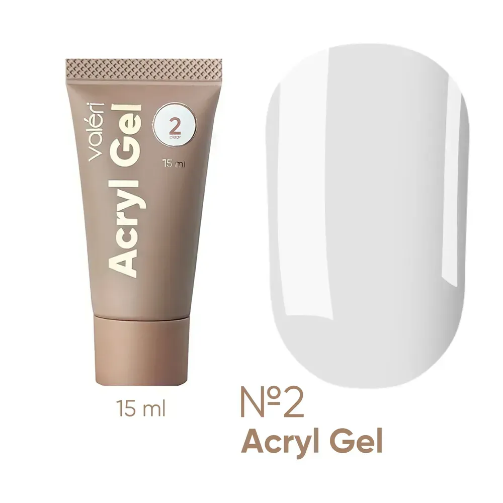 Valeri Acryl Gel- Акрил гел №2-15мл/30мл