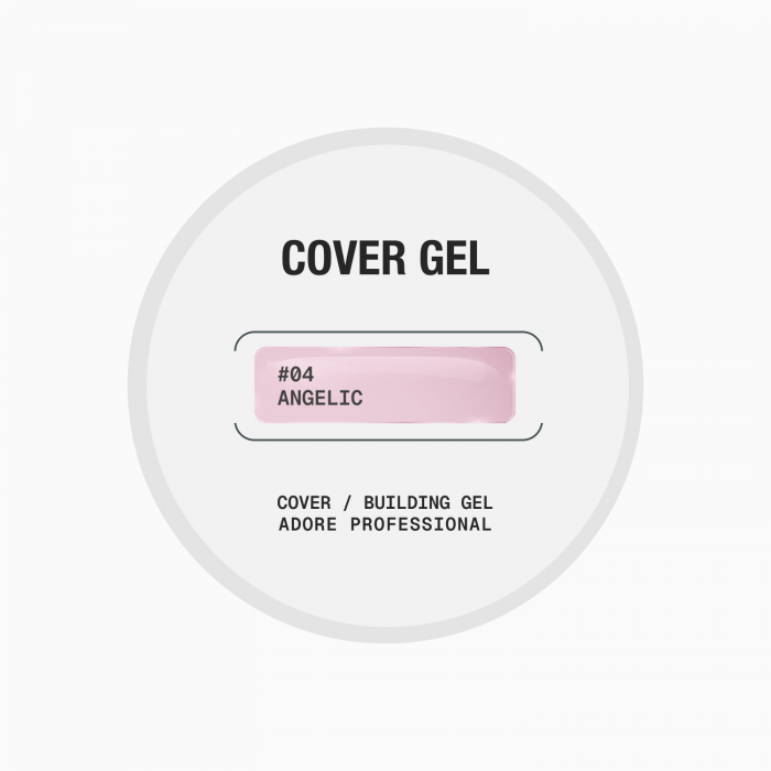 ADORE Cover Gel гел за изграждане 30g №04 –angelic - Image 5