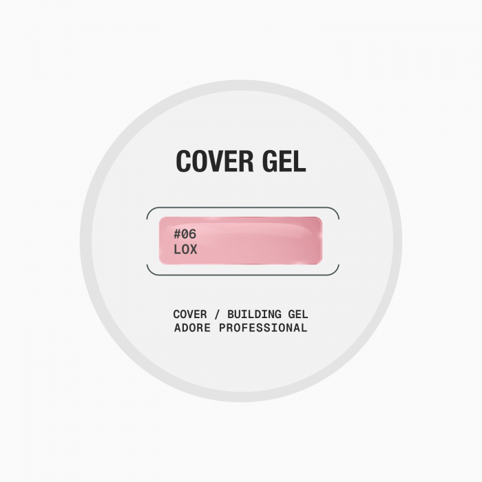 ADORE Cover Gel гел за изграждане 30g №06 –lox - Image 5