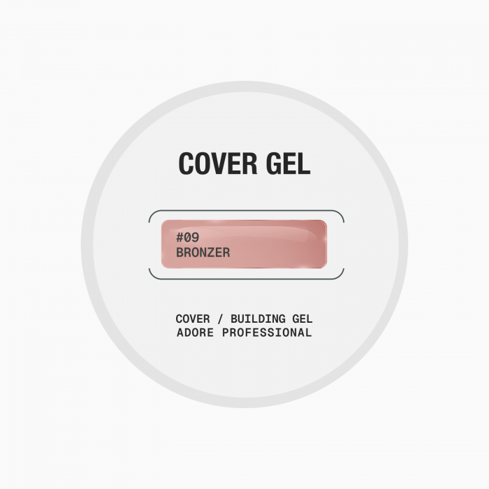 ADORE Cover Gel гел за изграждане 30g №09 –bronzer - Image 5