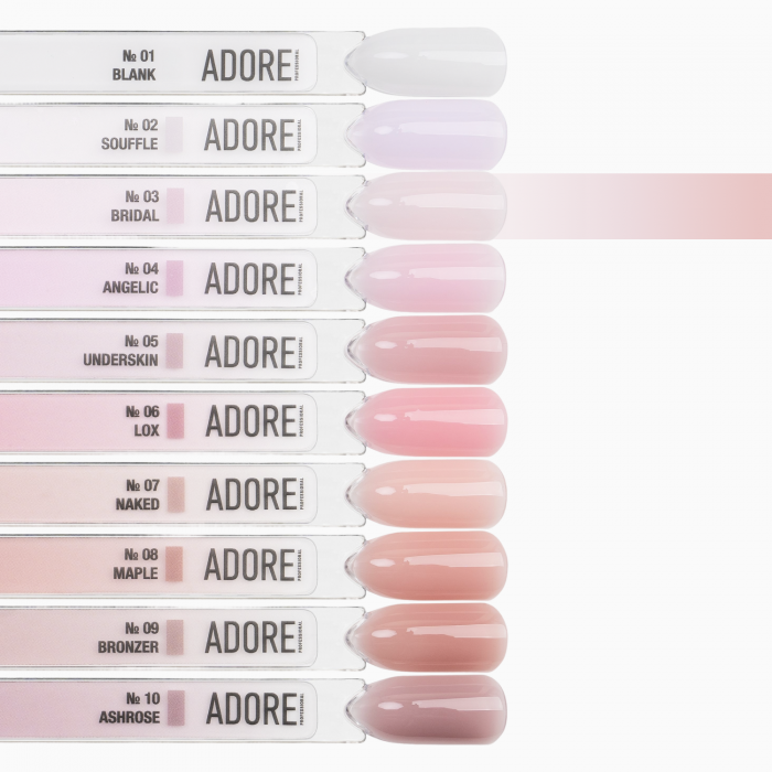 ADORE Cover Gel гел за изграждане 30g №03 –bridal