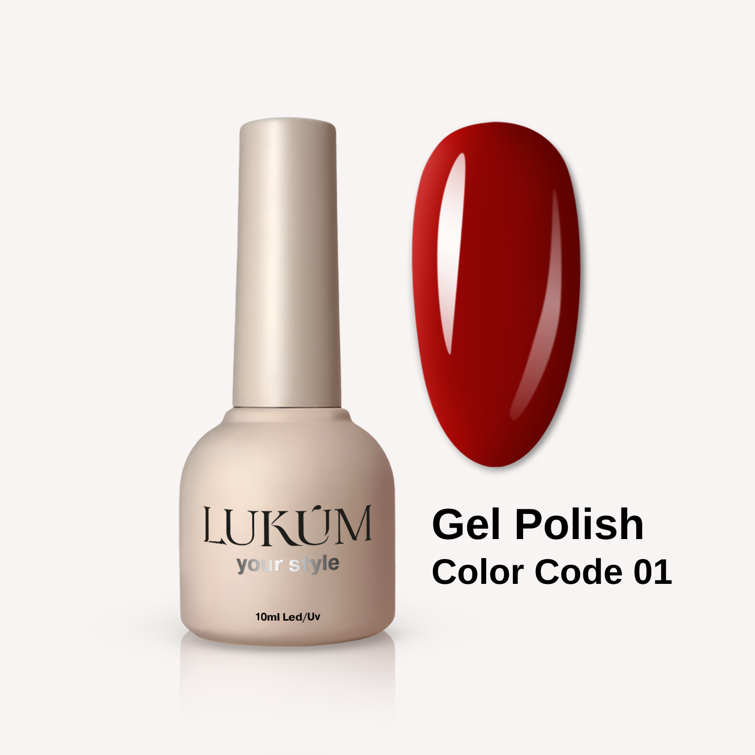 LUKUM Gel Polish – Гел лак 01,10 мл - Image 2