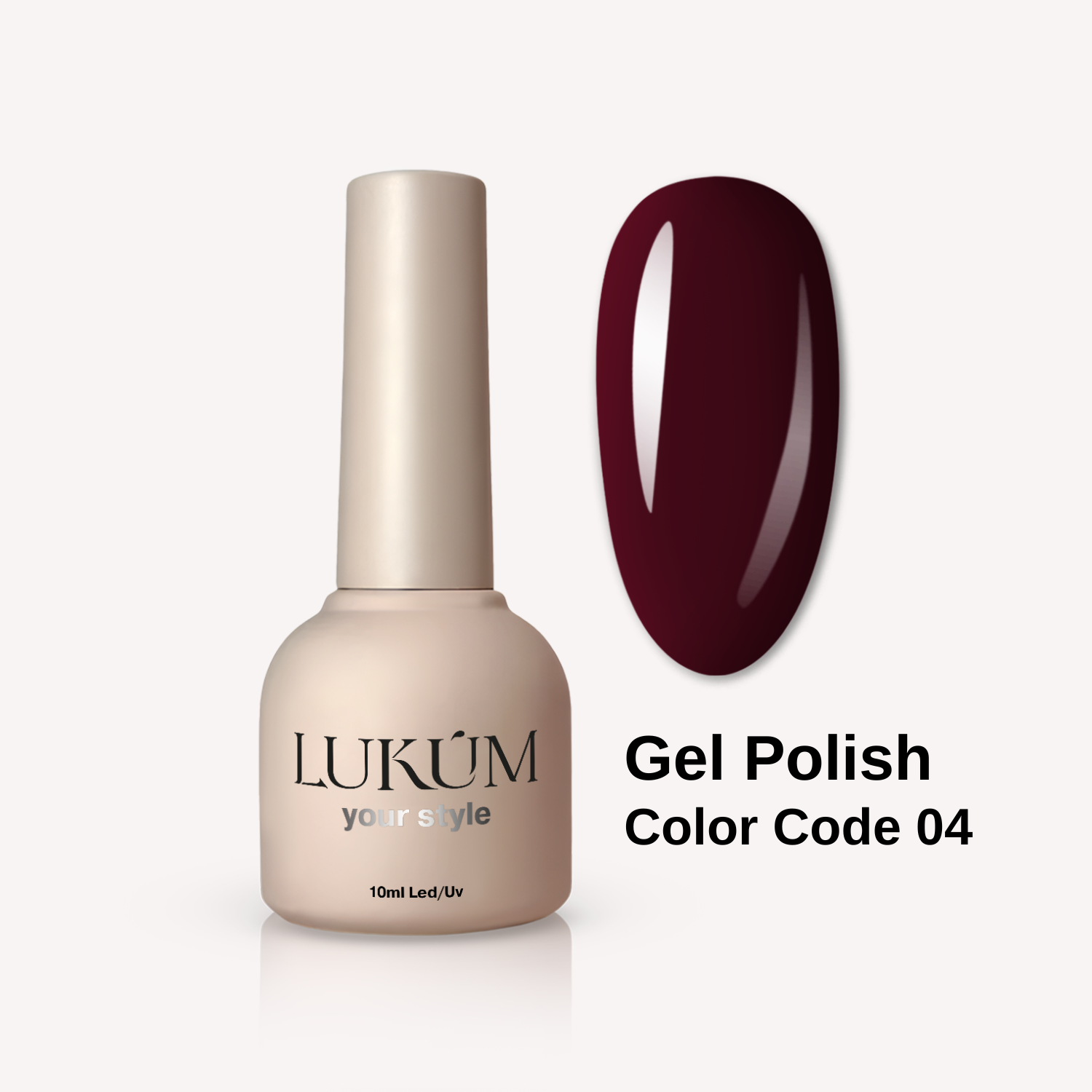 LUKUM Gel Polish – Гел лак 04,10 мл - Image 2