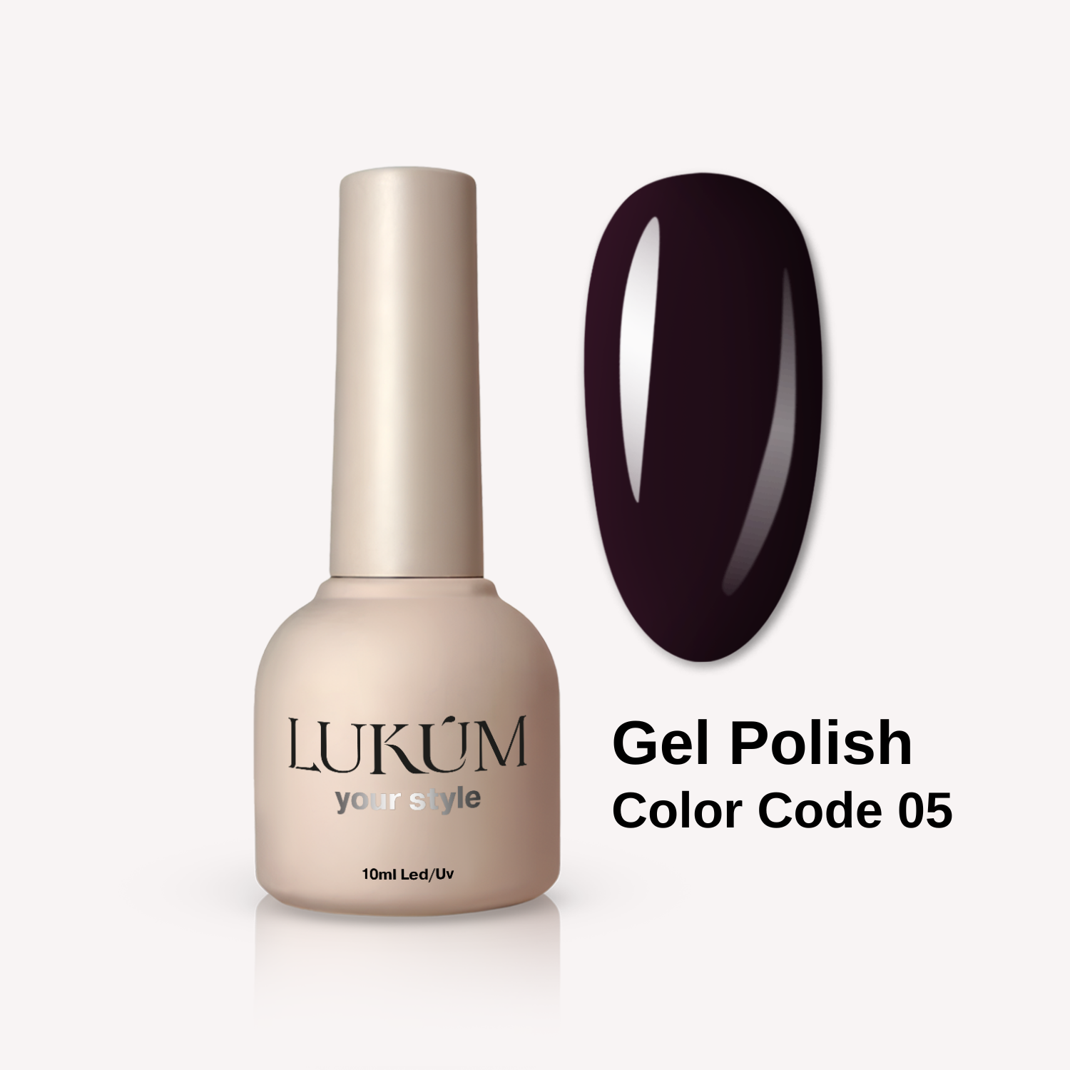 LUKUM Gel Polish – Гел лак 05,10 мл - Image 2