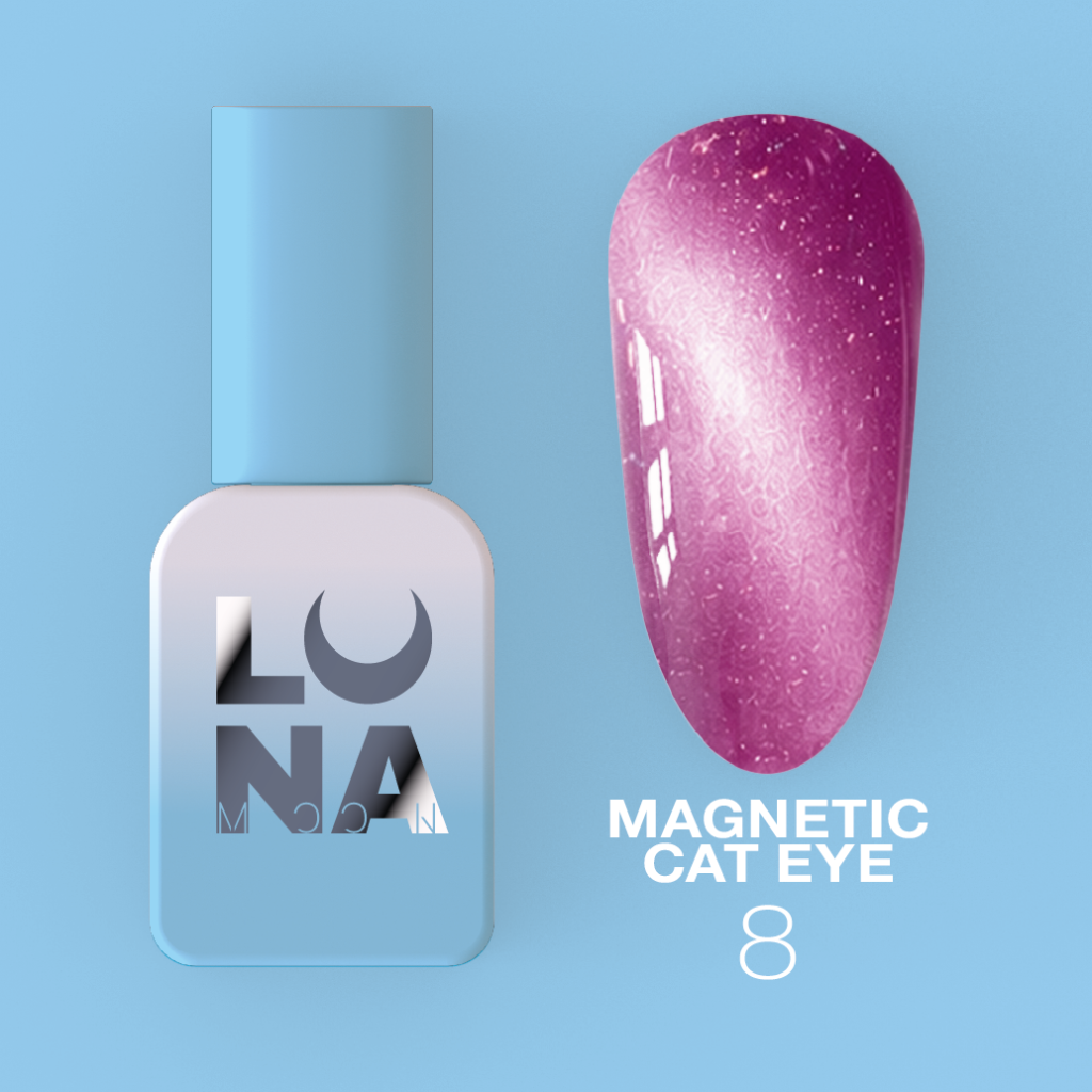 LUNA Гел лак Magnetic Cat Eye-котешко око 1-8 мл