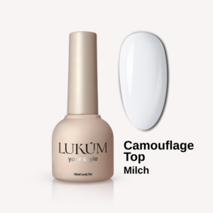 LUKUM Cover Top – Цветен топ млечнобял,10 мл