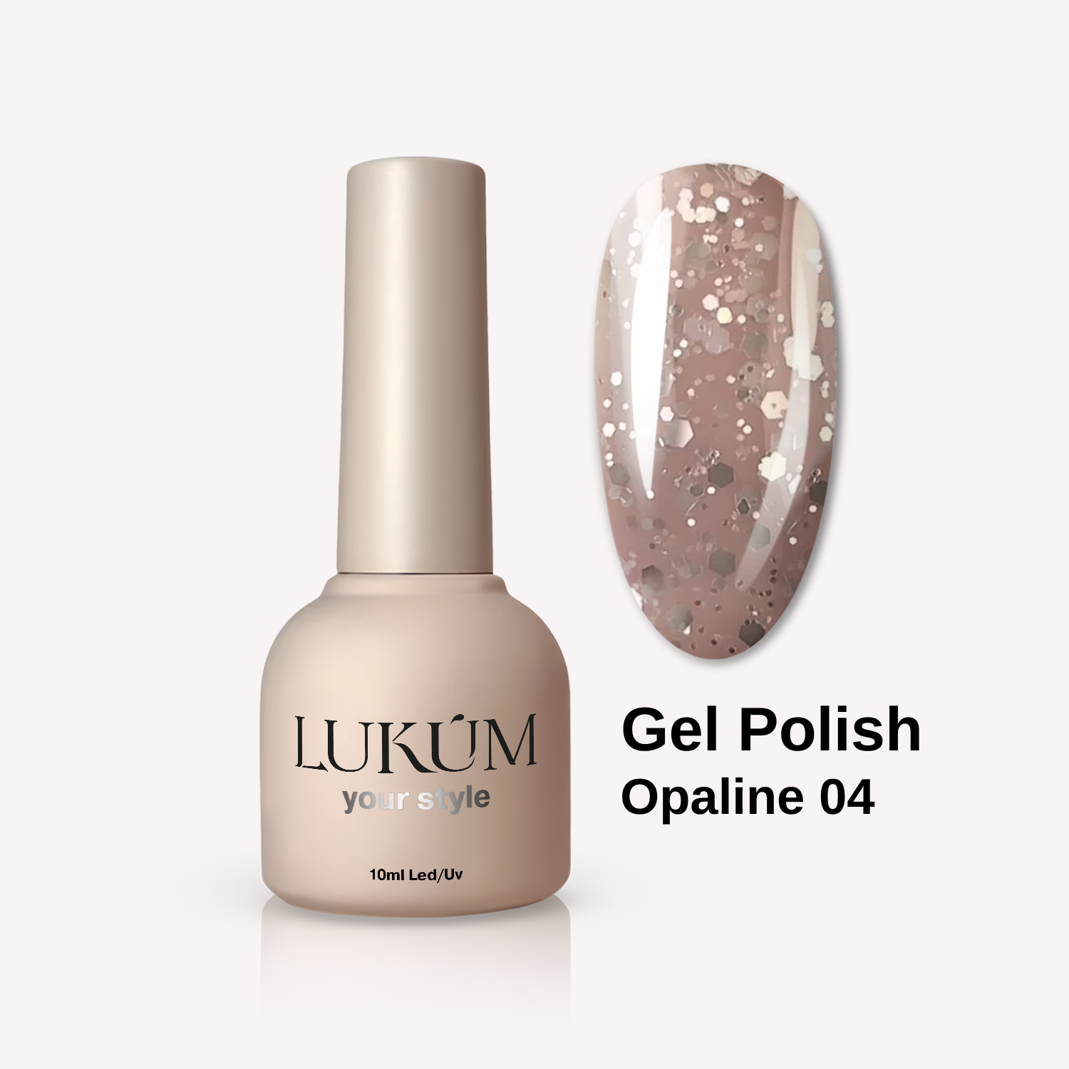 LUKUM Gel Polish – Гел лак Opaline, 10 мл