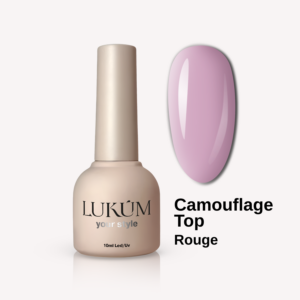 LUKUM Cover Top – Цветен топ наситено розов ,10 мл