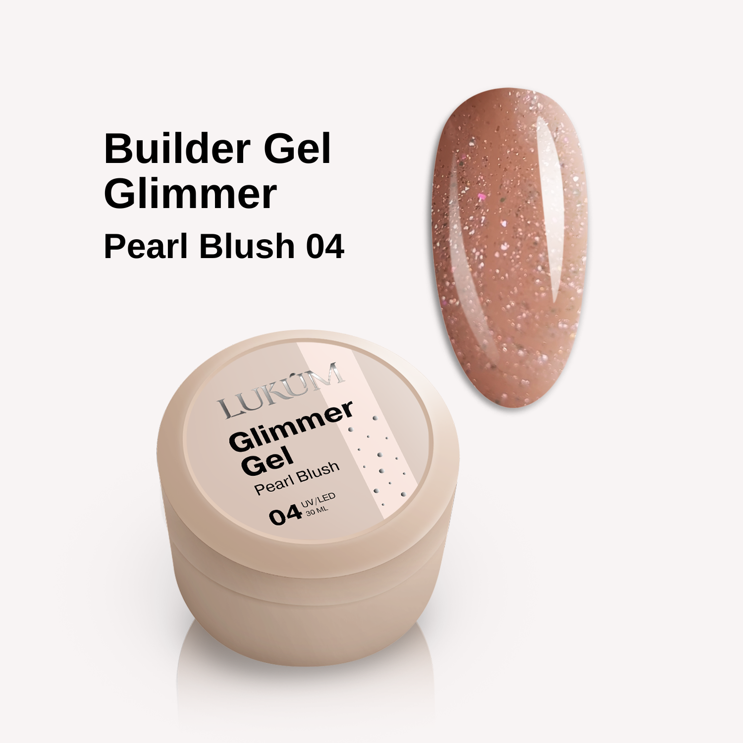 LUKUM Glimmer Builder Gel – Гел за изграждан
