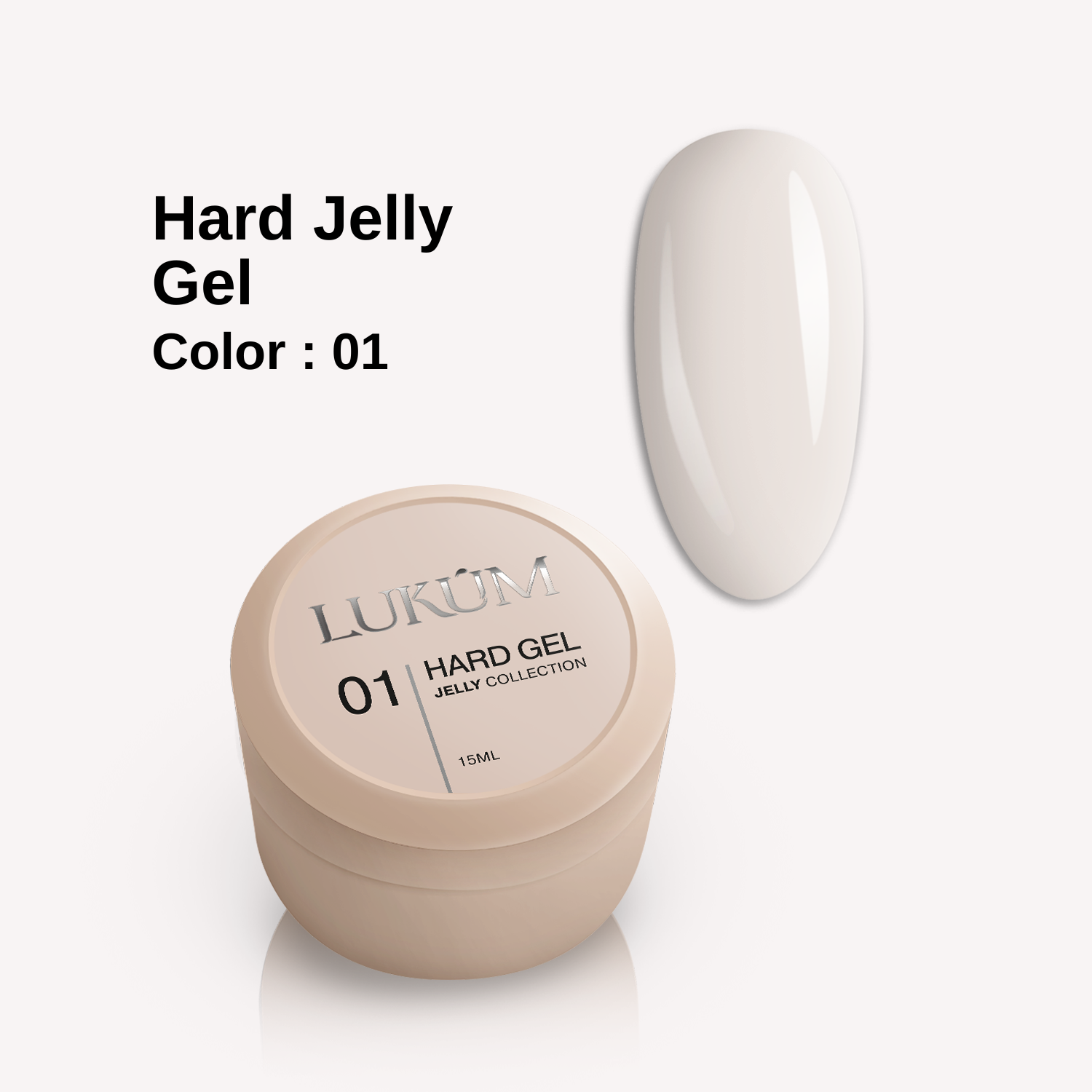 LUKUM Hard Jelly Gel – Гел желе 01-15мл