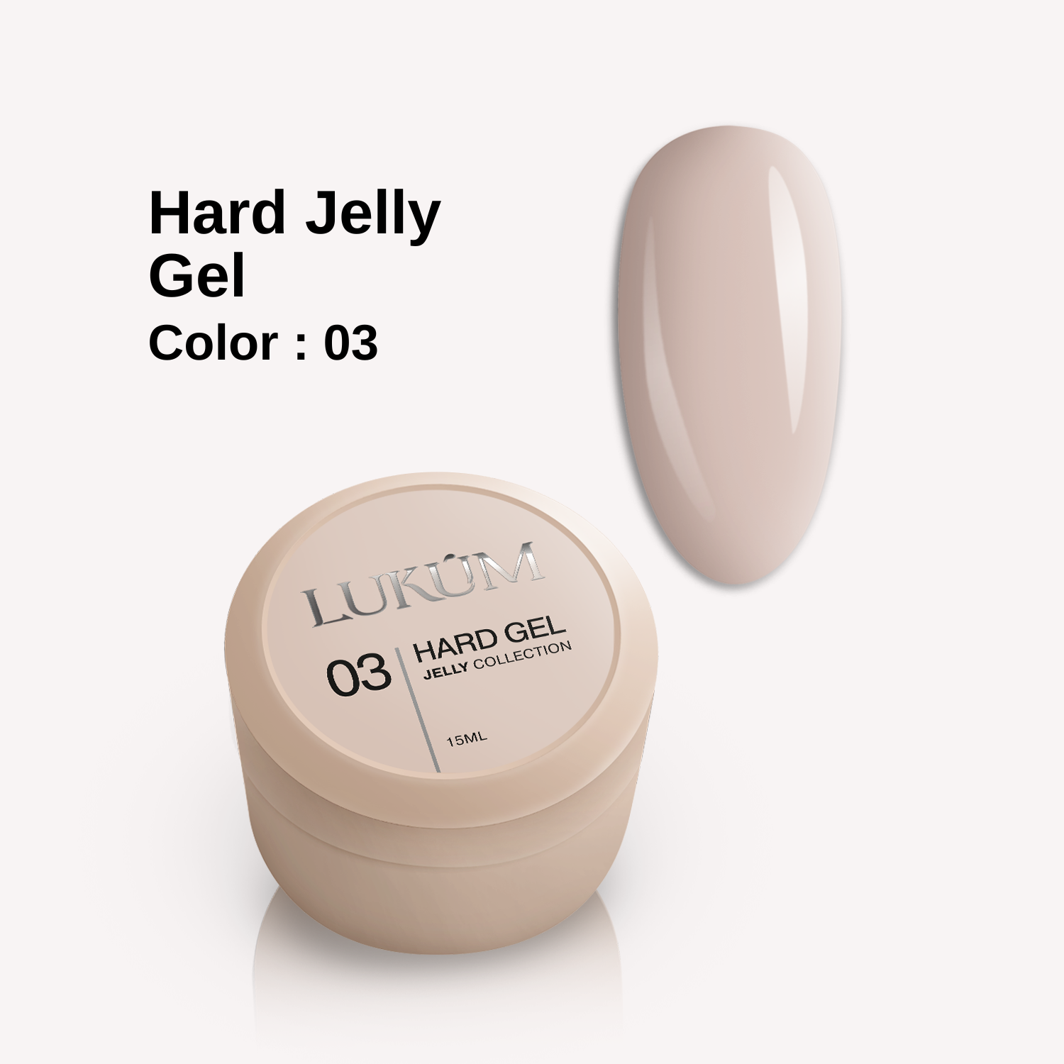 LUKUM Hard Jelly Gel – Гел желе 02-15мл