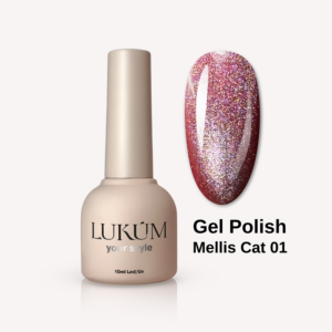LUKUM Mellis Cat Eye Gel Polish – Гел лак котешко око 01,10 мл