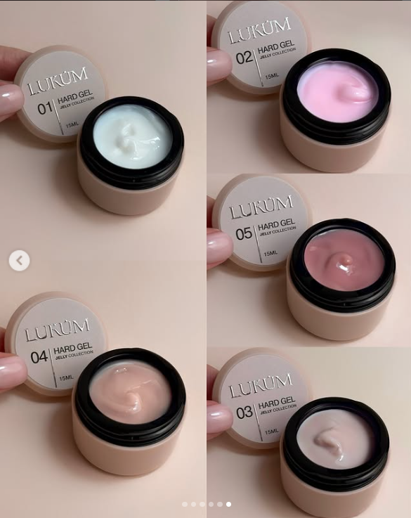 LUKUM Hard Jelly Gel – Гел желе 01-15мл - Image 2