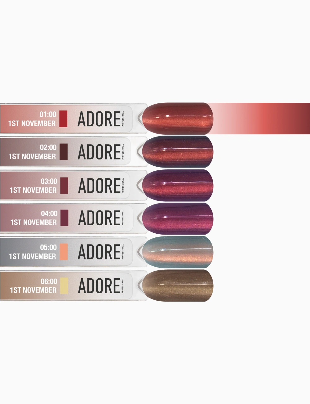 ADORE 1st November Cat’s Eye-Гел лак 12ml 01:00