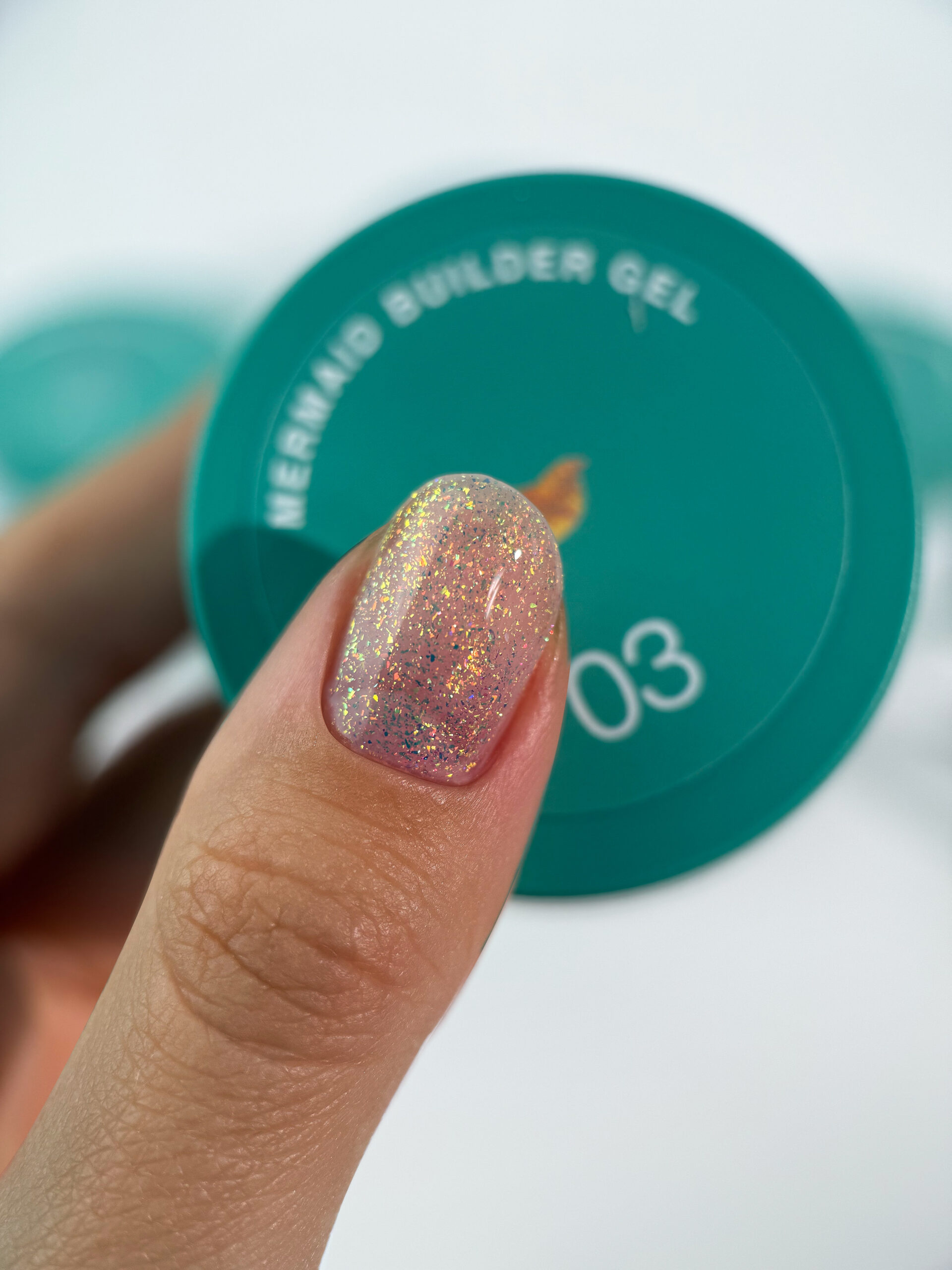 Siller Mermaid Gel - цветен гел за изграждане 01 - 15 мл