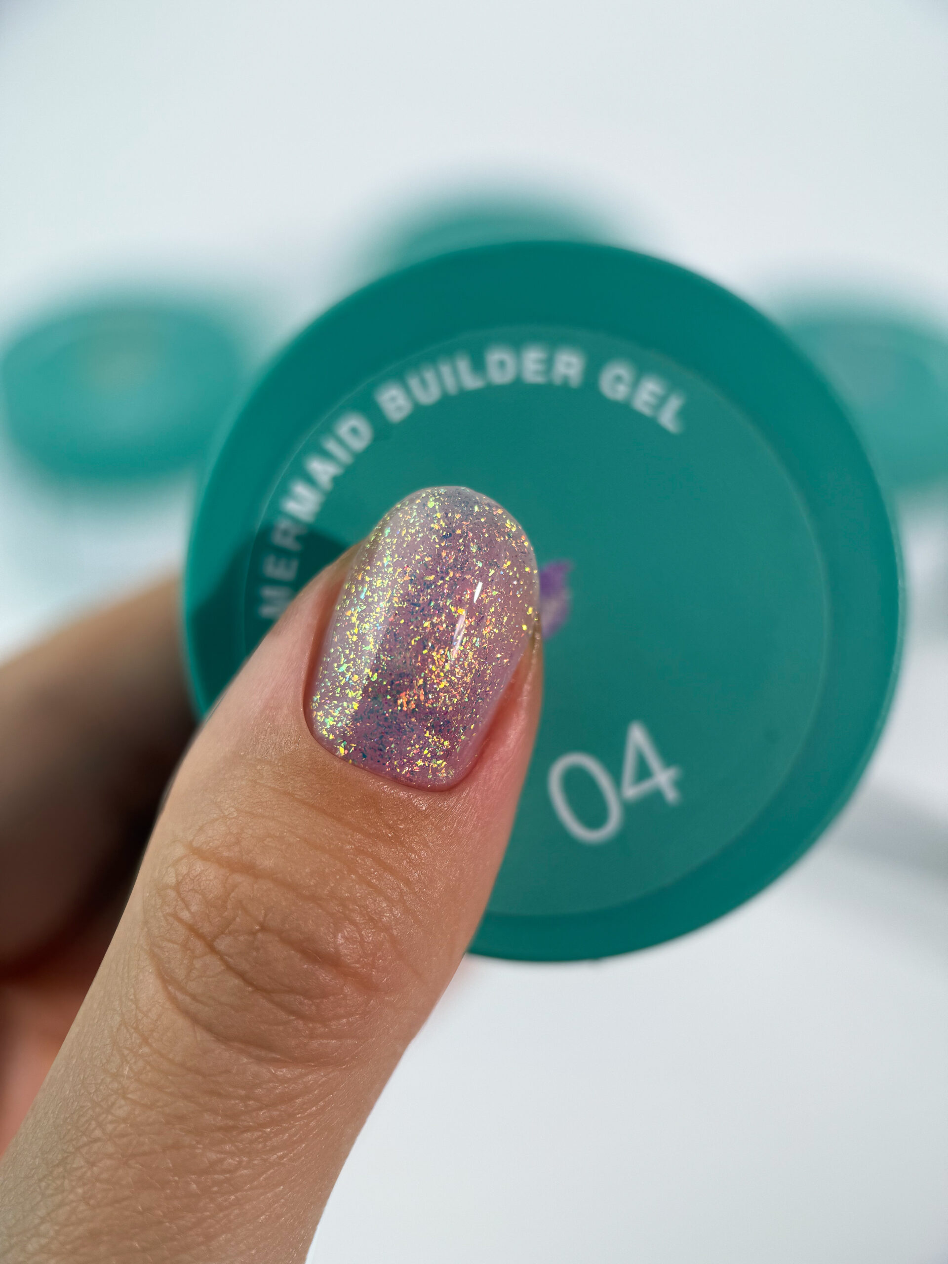 Siller Mermaid Gel - цветен гел за изграждане 01 - 15 мл